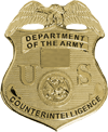 US Army Counterintelligence Special Agent Badge