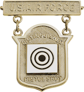 USAF Distinguished Pistol (Gold)