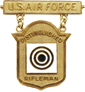 USAF Distinguished Rifle (Gold)