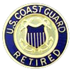 Coast Guard Retired Pin