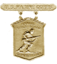 Annual Rifle Squad Combat Practice Competition Badge (Gold)