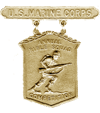Annual Rifle Squad Combat Practice Competition Badge (Gold)