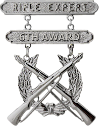 Rifle Expert 6th Award