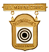 Distinguished Marksman Badge (Gold)