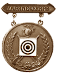 National Trophy Rifle Match Badge (Bronze)