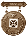 Interservice Rifle Match Badge (Bronze)