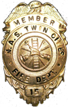 NAS Twin Cities Fire Department Badge