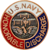 US Navy Honorable Discharge