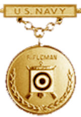 Navy Rifleman Excellence in Competition Badge (Gold)