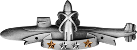 SSBN Deterrent Patrol Badge - 13 Patrols